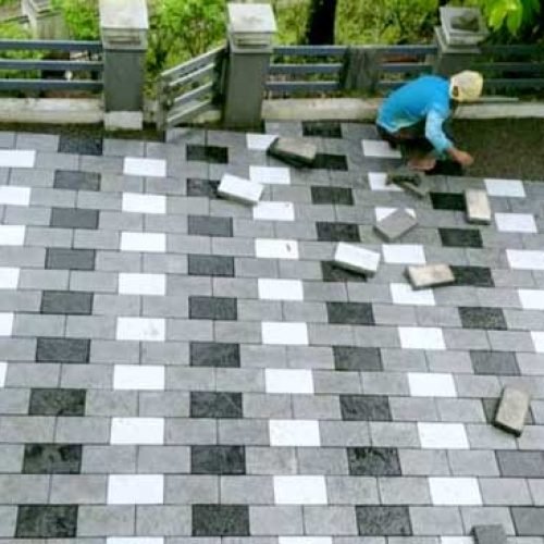interlock paving tiles installation service