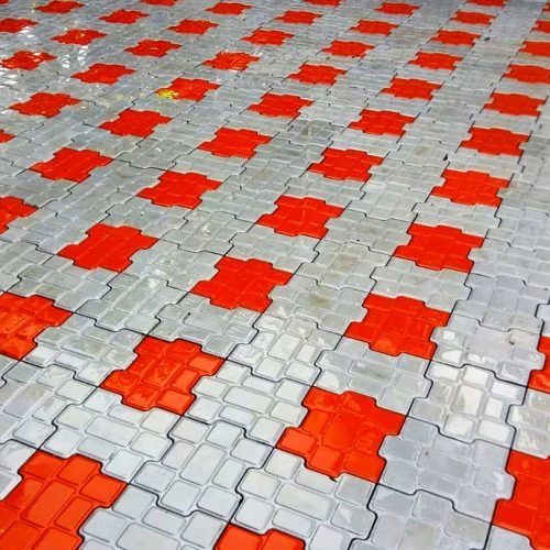 interlock paving tiles